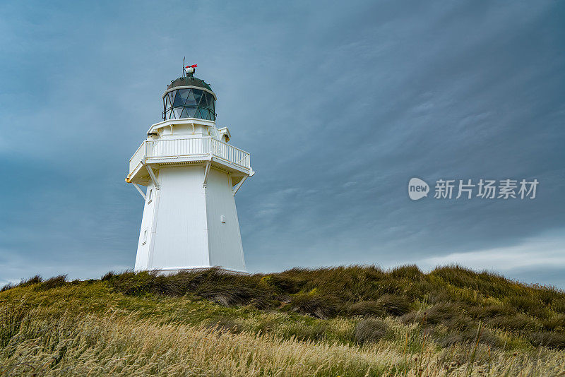 Waipapa Point灯塔，南岛，新西兰